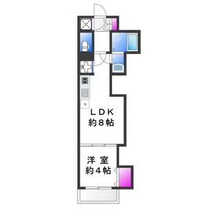 F asecia Attivo Ⅱ【2階】の間取り