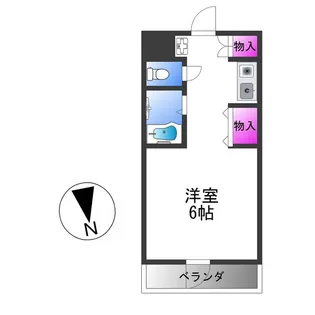 カサデルチルコ【4階】の間取り