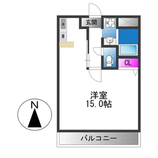 ブランチ613【1階】の間取り