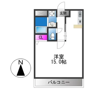 ブランチ613【2階】の間取り