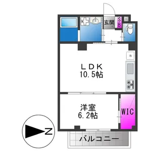 紀州 Place Tamatsukuri【4階】の間取り