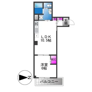 紀州 Place Tamatsukuri【4階】の間取り