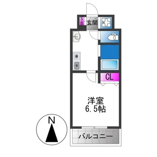 サンアーク深江橋【3階】の間取り