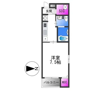 ecLore(エクロール)【2階】の間取り