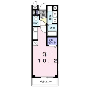 ロイヤルパーク【2階】の間取り