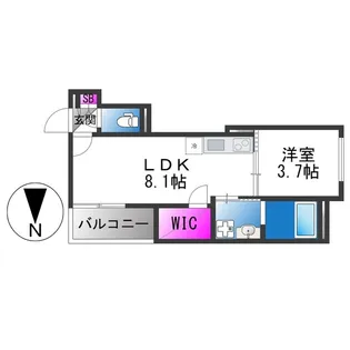 yumaison west【2階】の間取り