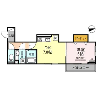 エスト・ヴィヴァーチェ【3階】の間取り