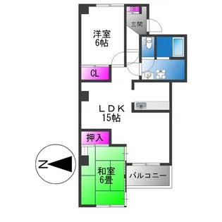 ムアナ88【3階】の間取り
