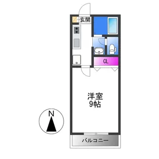 Friends24【2階】の間取り