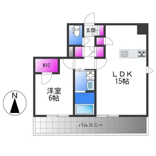 casa felice【5階】の間取り