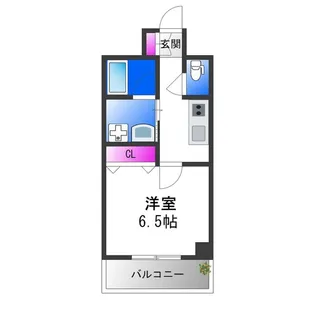 GROOVE平野【7階】の間取り