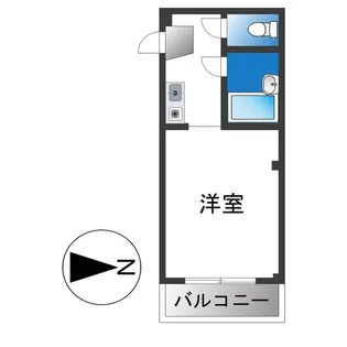 ロータリーマンション布施北【1階】の間取り