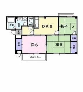 サンヴィレッジ上尾Ⅱ【2階】の間取り