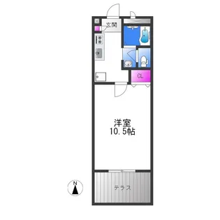 バモス リンピエサ【1階】の間取り