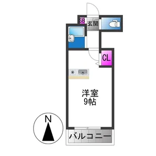 IVY FLAT【2階】の間取り