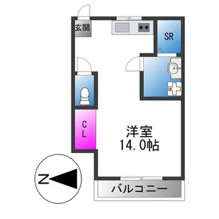 第2マルミマンション【3階】の間取り