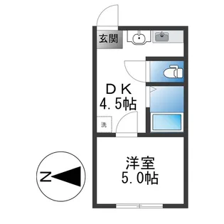 GV Renting Hirano8【1階】の間取り