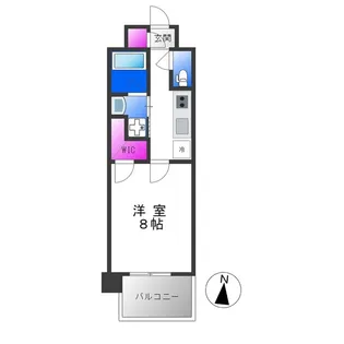 ヴェルテックス【3階】の間取り