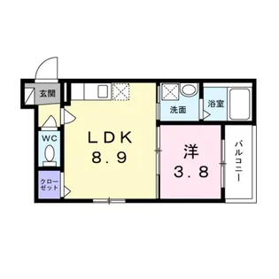 GoodLife 小阪本町【2階】の間取り