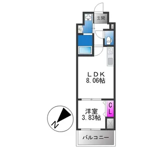 FREEDOM residence堺寺地町【14階】の間取り