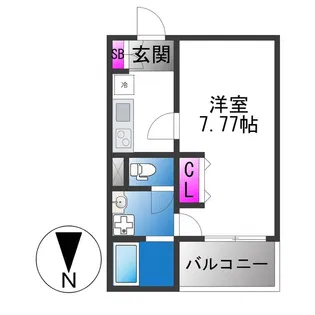 F+style東大阪吉松【1階】の間取り