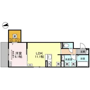 D−ROOM平野本町【1階】の間取り