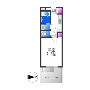 Venticello京町【1階】の間取り