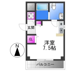 セレブコート平野【3階】の間取り