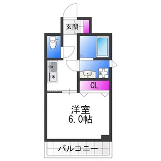 Subway平野NEW HOPE【7階】の間取り
