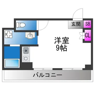 レガーレ長居公園【8階】の間取り