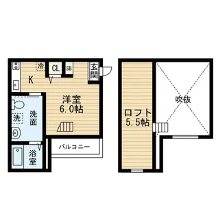 アプロ—ゼ【2階】の間取り