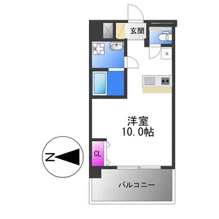パニール・永和【6階】の間取り