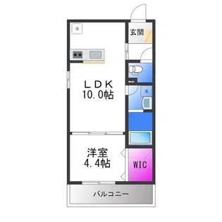 ARCA弥刀駅前【3階】の間取り