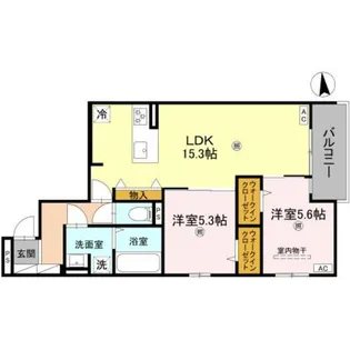 ナサハウス【2階】の間取り