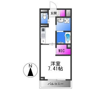 フェルヴォーレ清水【2階】の間取り