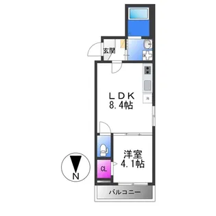 B.B.SOW【2階】の間取り