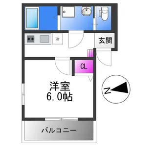 DaliaHY【1階】の間取り