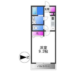 プレミール壱番館【2階】の間取り
