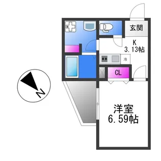 F+style横沼【3階】の間取り