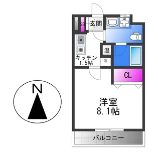 Ritz小阪【3階】の間取り