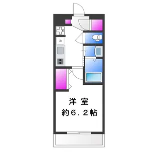 Luxe布施南Ⅱ【2階】の間取り