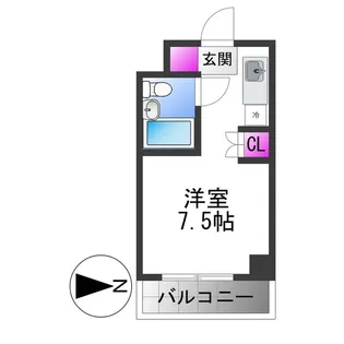 リアライズ新今里Ⅰ【3階】の間取り