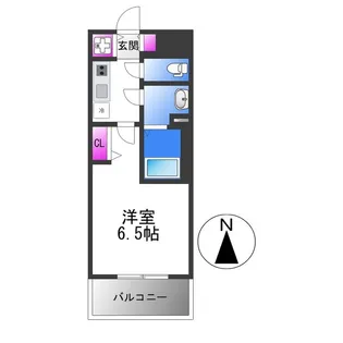 S−RESIDENCE高井田beleta【4階】の間取り