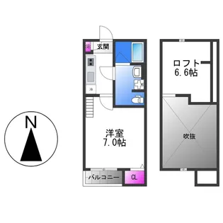 Lamo【1階】の間取り