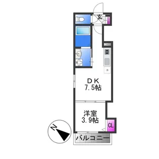 GRAND SUN【2階】の間取り