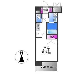 CASSIA高井田NorthCourt【7階】の間取り