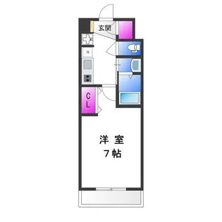 Luxe布施東【12階】の間取り