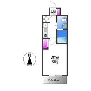ディナスティ東大阪センターフィールド【10階】の間取り