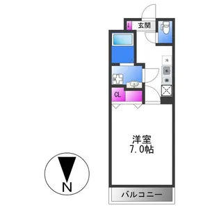 spazio vita【1階】の間取り