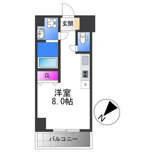 ルミノーサ堺【6階】の間取り